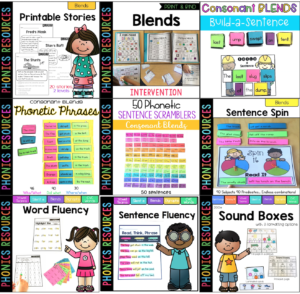 Consonant Blends - Sarah's Teaching Snippets