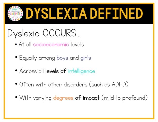 All about Dyslexia - Sarah's Teaching Snippets