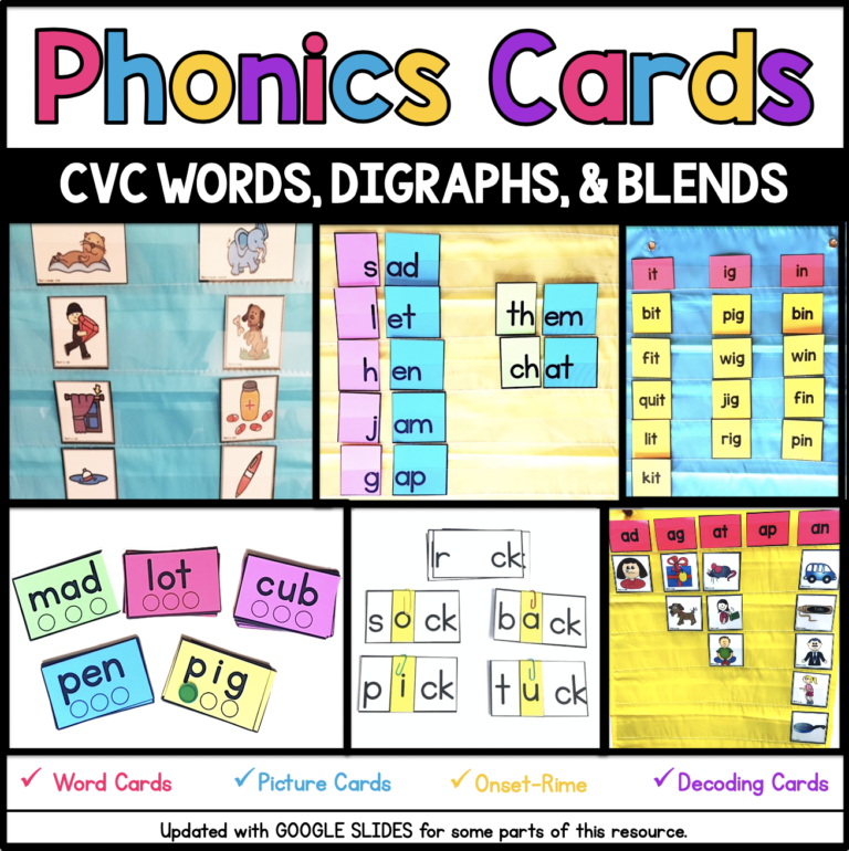 Phonics Resources - Sarah's Teaching Snippets