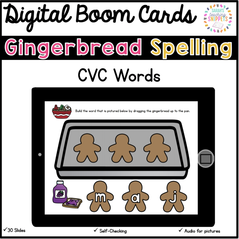 Common Core in December: Gingerbread - Sarah's Teaching Snippets