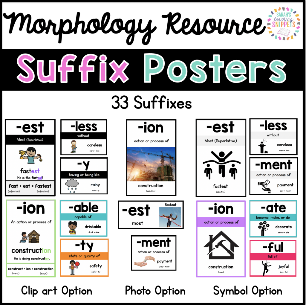 suffix posters