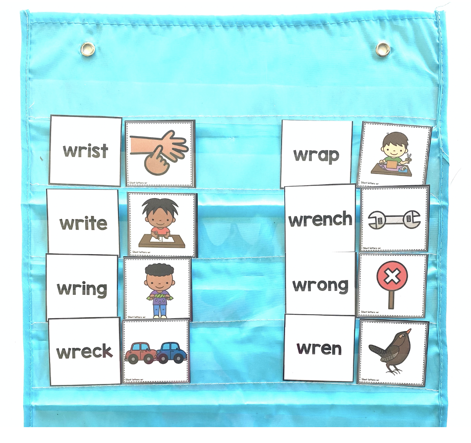 Silent letters wr matching