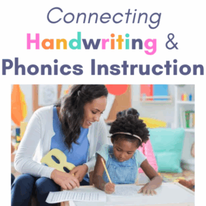 handwriting and phonics